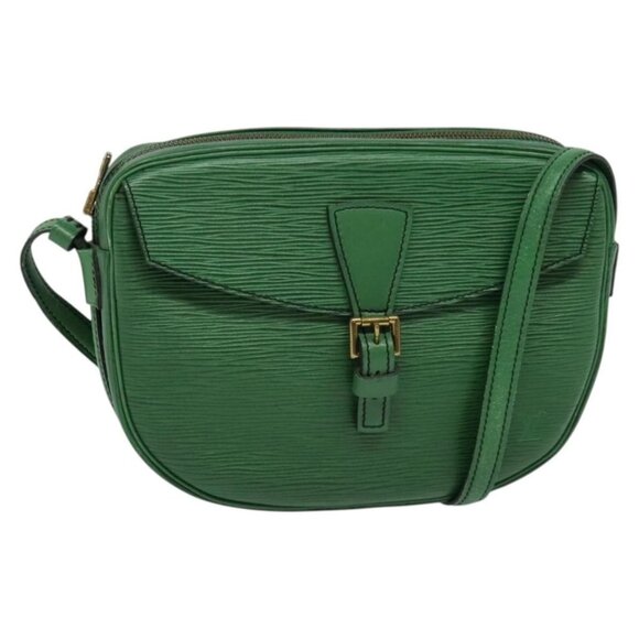 LOUIS VUITTON Epi Jeune Fille MM Shoulder Bag Green M52154 LV Auth yk18866 - Picture 1 of 16